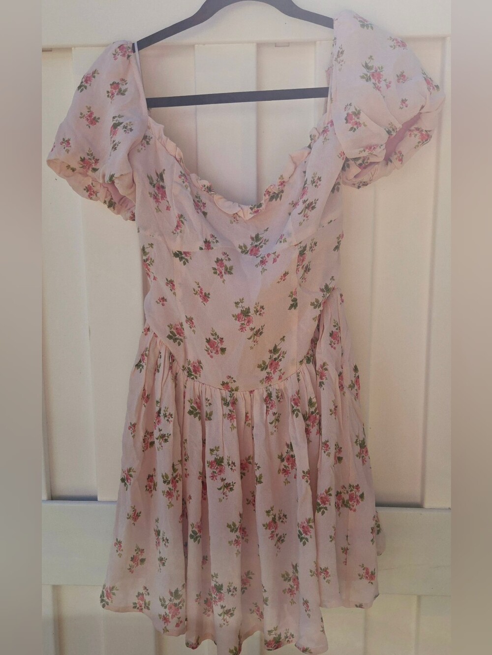 Reformation Women's Davonne Floral Dress Size 4, 100% Viscose. Wedding Guest - Picture 3 of 7